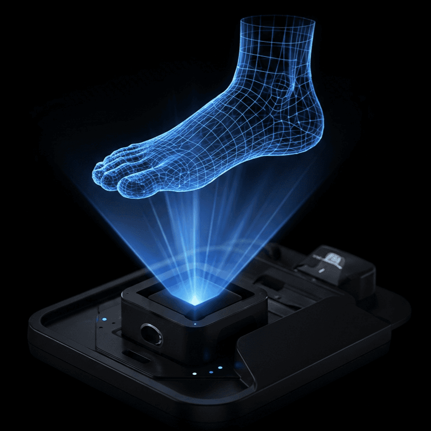 3D Foot Scanner Visual